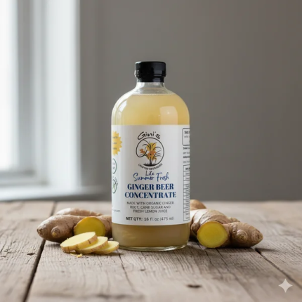 Ginger Beer Syrup – Summer Fresh, 16 fl. oz.