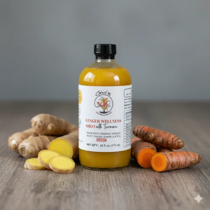 Ginger Wellness Shot With Turmeric, 16 fl. oz.