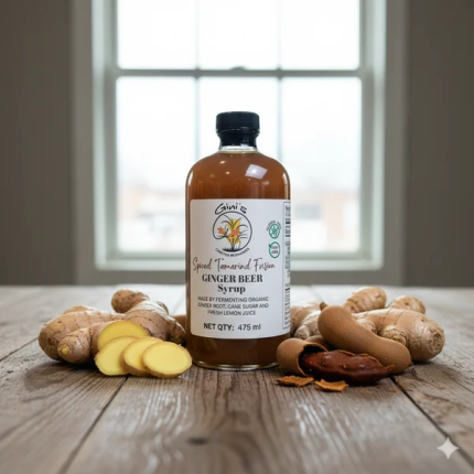 Ginger Beer Syrup – Spiced Tamarind Fusion, 16 fl. oz.